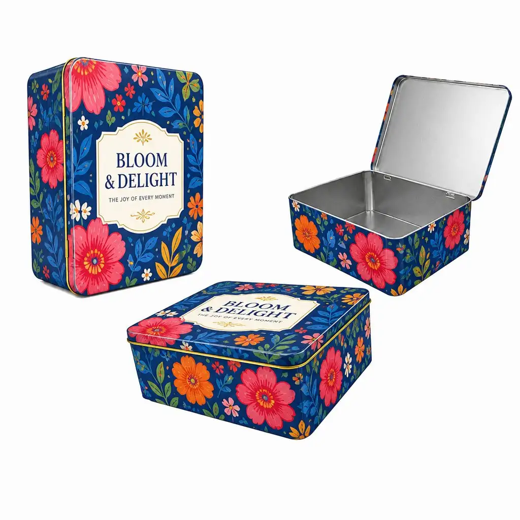 Custom Tin Packaging Case custom tin packaging design