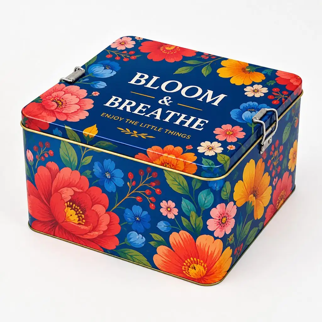 Custom Tin Packaging Case custom tin packaging design