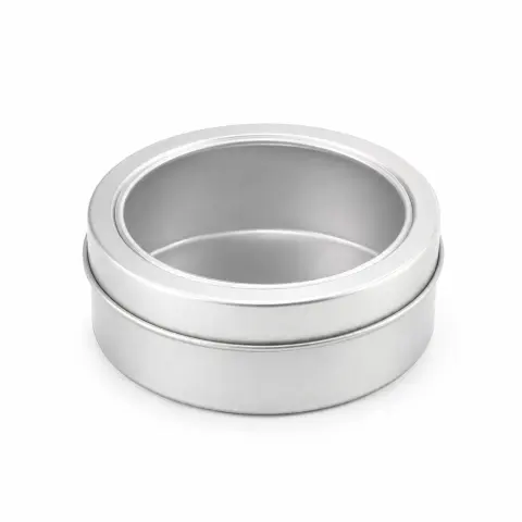 D75*28mm tea canister (open window)