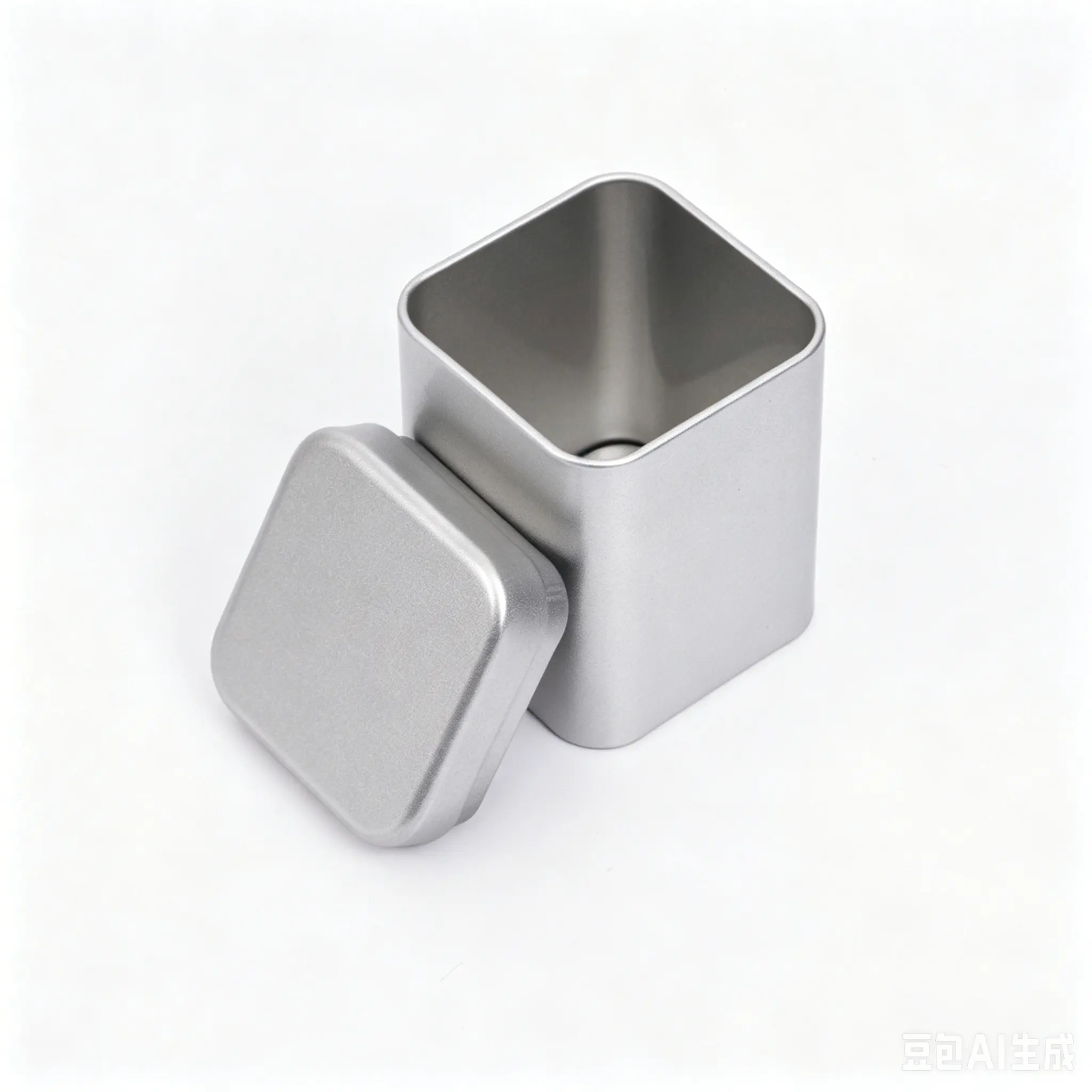 50 * 50 * 72mm square sealed tea jar