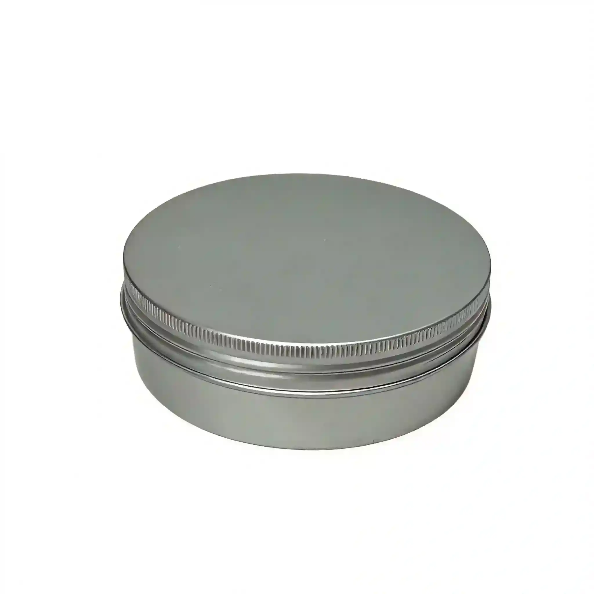 D38 * 18mm threaded natural color aluminum can