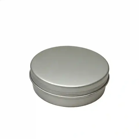 D82*28mm Screw Thread Natural Finish Aluminum Can