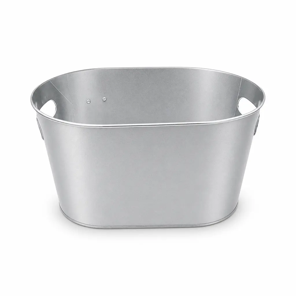 304 * 203 * 170mm oval tinplate