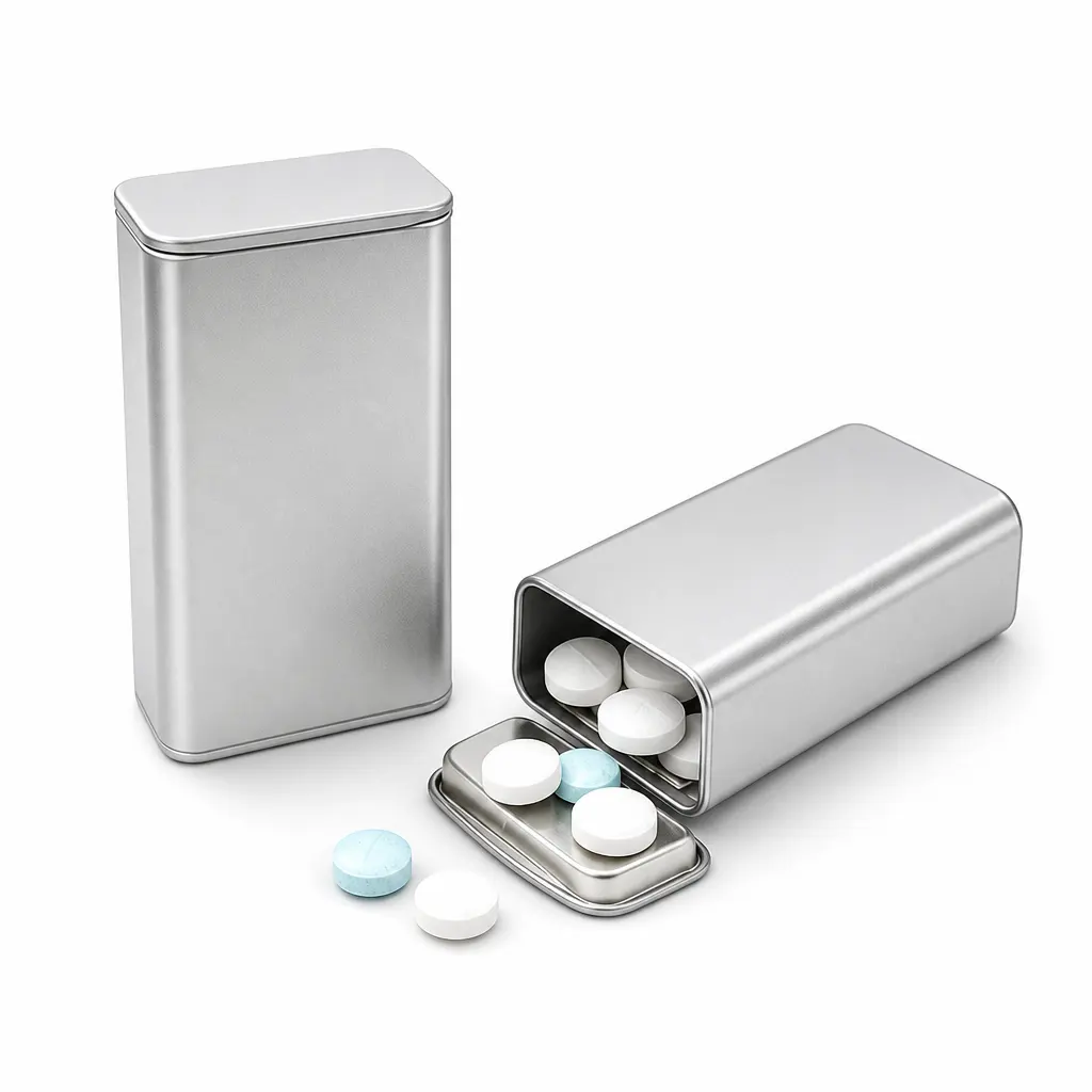 42*20*76mm Chewing Gum Tin