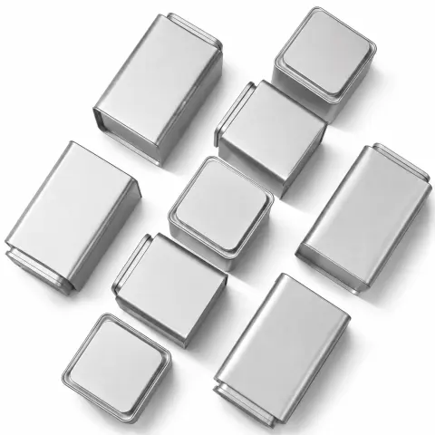 Small Tea Tin Can - 3