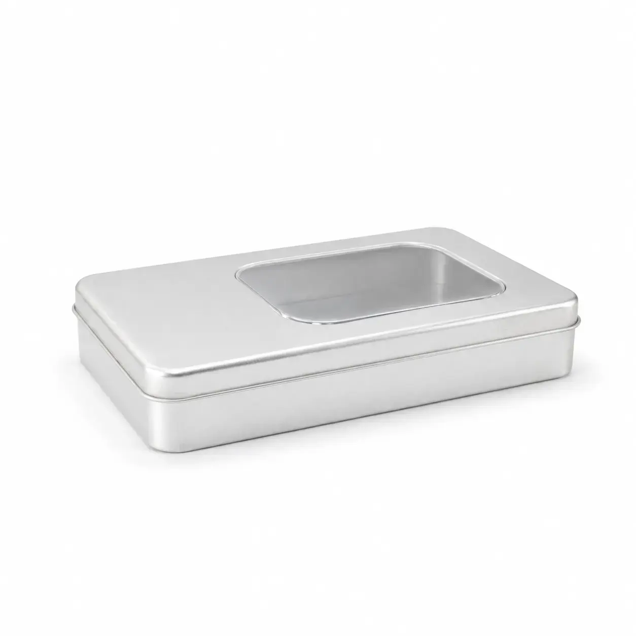 180 * 110 * 34mm tea canister (open window)